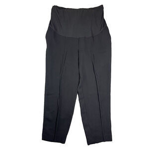 J. Crew Factory Black Straight Leg Pants Maternity